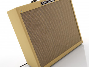 Fender bassman amps 3D Модель