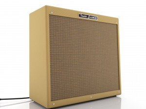 Fender bassman amps 3D Model