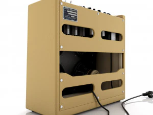 Fender bassman amps 3D Model