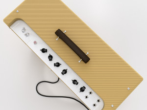 Fender bassman amps 3D Model