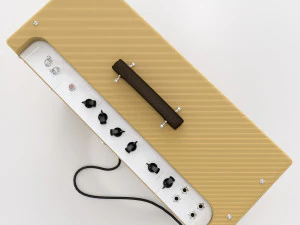 Fender bassman amps 3D Model