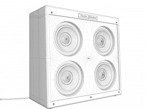 Fender bassman amps 3D Model