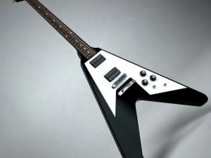 gibson flying v 3D Model