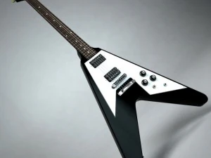 gibson volante v Modello 3D