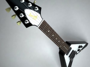 gibson flying v 3D Modell
