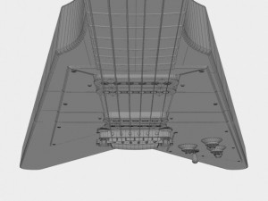 gibson flying v 3D Modell