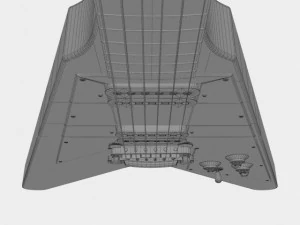 gibson flying v 3D Model