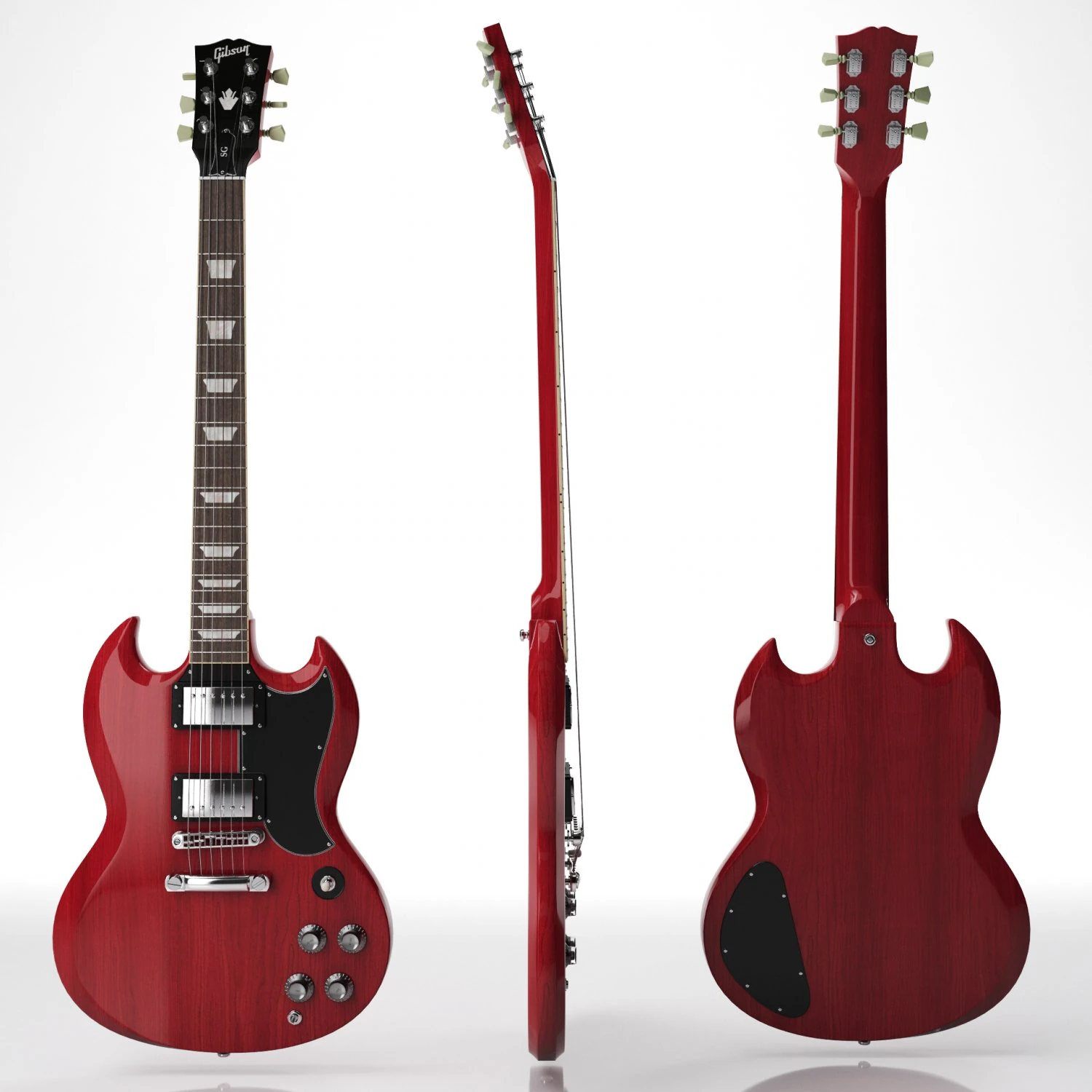 Gibson 68 Modelo 3D .c4d .max .obj .3ds .fbx .stl .blend 