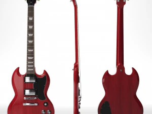 Gibson sg68 Modello 3D