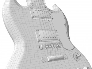 Gibson sg 68 Modèle 3D