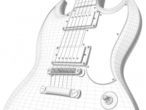Gibson sg 68 Modèle 3D