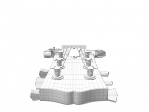 Gibson sg 68 Modèle 3D