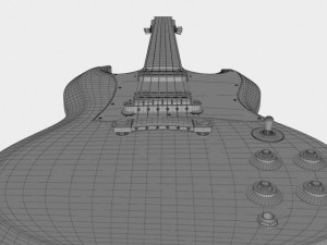 gibson sg standard 3D Модель