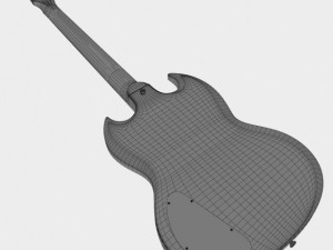 gibson sg standard 3D Модель