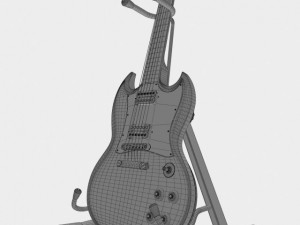 gibson sg standard 3D Модель