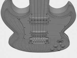 gibson sg standard 3D Модель