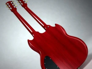 Gibson sg double neck 3D Model