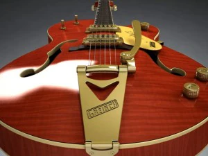 gretsch chet atkins 3D Model