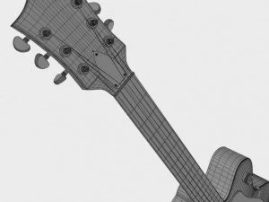 gretsch chet atkins 3D Model