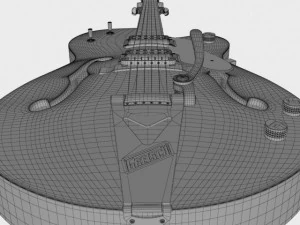 gretsch chet atkins 3D Model
