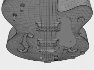 gretsch chet atkins 3D Model