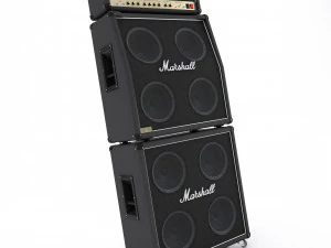 Amplificador de guitarra marshall jcm 900 Modelo 3D