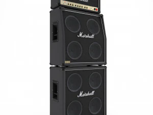 Guitar amplifier marshall jcm 900 3D Model