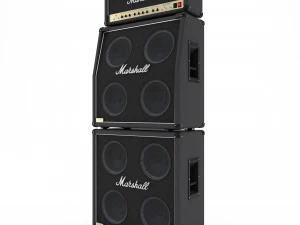 Guitar amplifier marshall jcm 900 3D Model