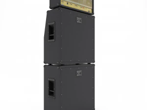 Guitar amplifier marshall jcm 900 3D Model