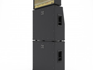 Guitar amplifier marshall jcm 900 3D Model