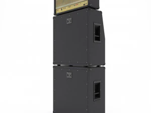 Guitar amplifier marshall jcm 900 3D Model