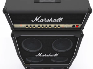 Guitar amplifier marshall jcm 900 3D Model