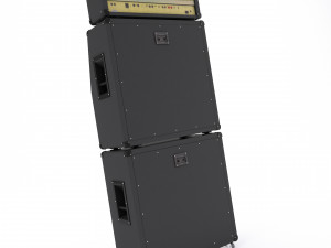 Guitar amplifier marshall jcm 900 3D Model