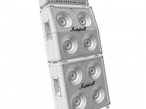 Guitar amplifier marshall jcm 900 3D Model