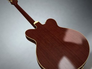 gretsch country gentleman guitar Modello 3D