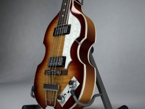 hofner violin bass guitar Modèle 3D