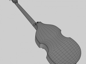 hofner violin bass guitar Modèle 3D