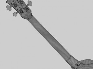 hofner violin bass guitar Modèle 3D