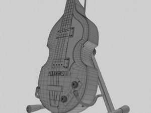 hofner violin bass guitar Modèle 3D