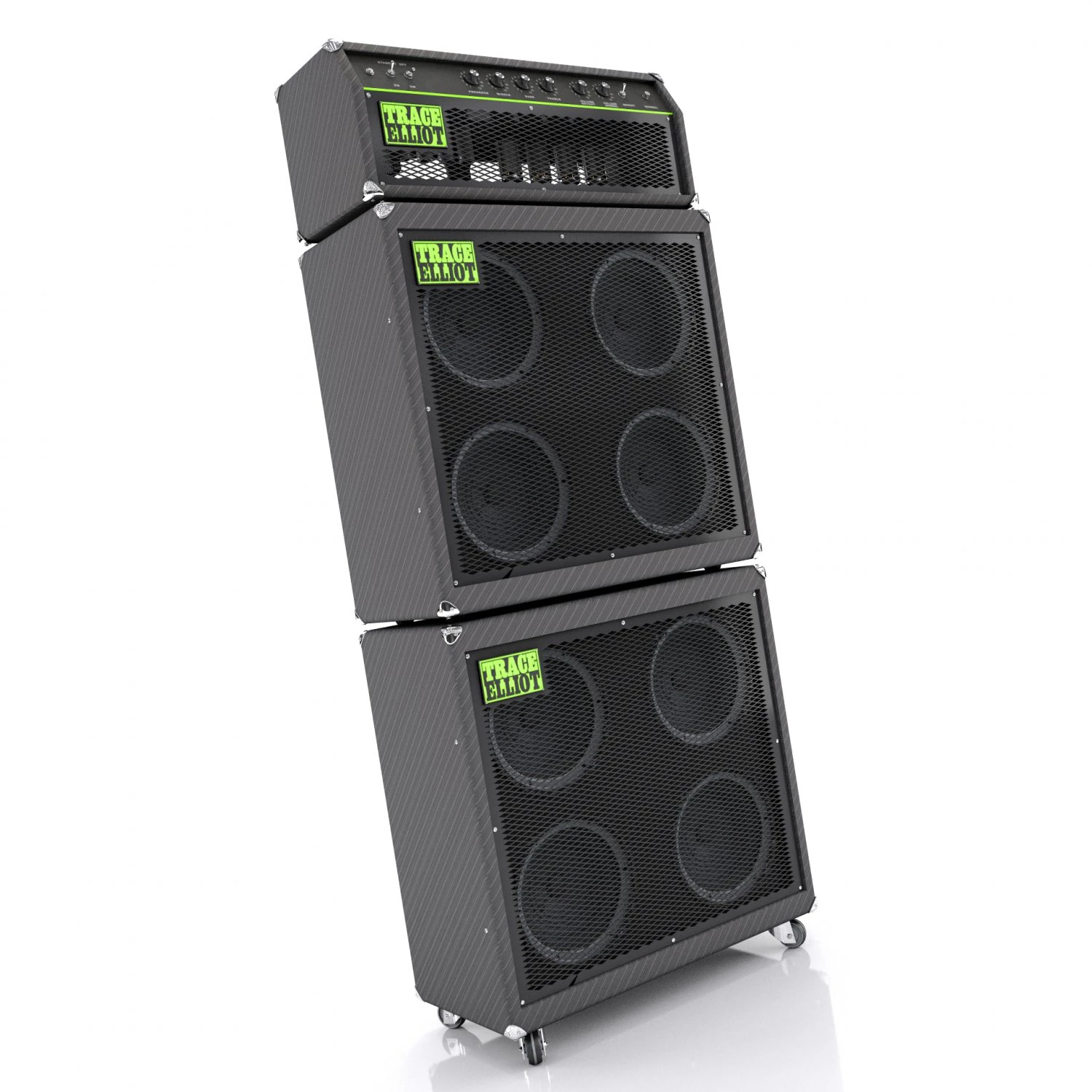 Trace elliot bass amps 3D Model .c4d .max .obj .3ds .fbx .stl .blend 