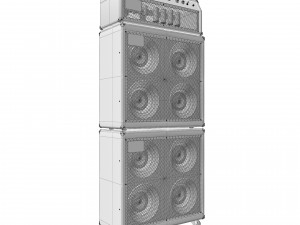Trace elliot bass amps 3Dモデル