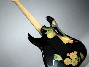 ibanez jem 77 fp guitar Modèle 3D
