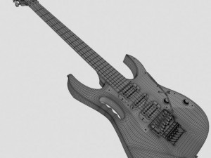 ibanez jem 77 fp guitar Modèle 3D