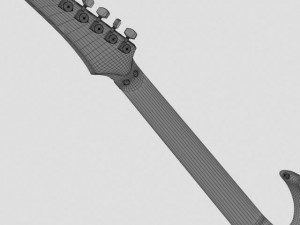 ibanez jem 77 fp guitar Modèle 3D