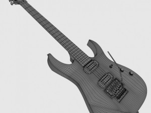 ibanez john petrucci guitar Modèle 3D