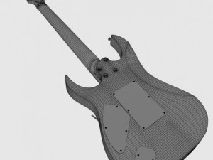 ibanez john petrucci guitar Modèle 3D