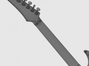 ibanez john petrucci guitar Modèle 3D