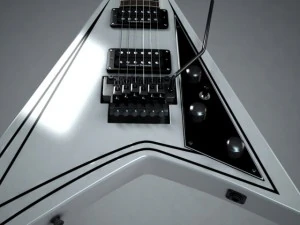 jackson randy rhoads 3D Model