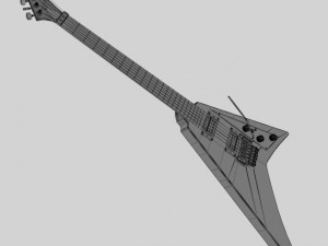 jackson randy rhoads Modèle 3D