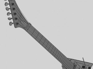 jackson randy rhoads Modèle 3D